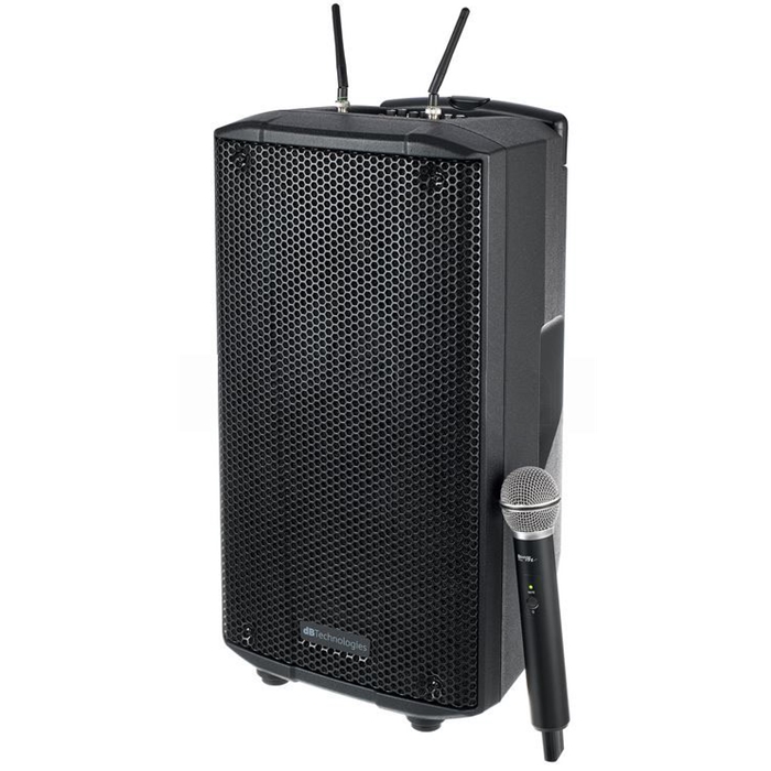 DB BTECH HYPE Battery powered speaker + mic combo Vivid Collective